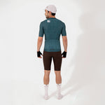 CAMISA CICLISMO MANGA CORTA CLASSIC PARTS ESMERALDA PARA HOMBRE