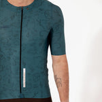 CAMISA CICLISMO MANGA CORTA CLASSIC PARTS ESMERALDA PARA HOMBRE