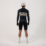 CAMISA CICLISMO MANGA LARGA RETIRO 2025 BLACK PARA HOMBRE