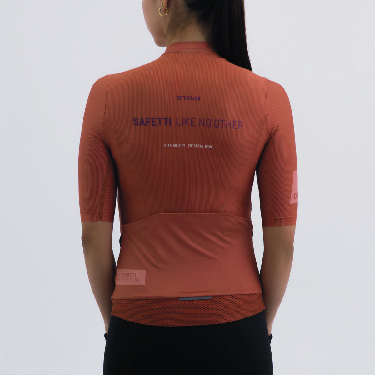 CAMISA CICLISMO MANGA CORTA BRICK PARA MUJER