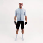 CAMISA CICLISMO MANGA CORTA LATITUDE GRIS PARA HOMBRE