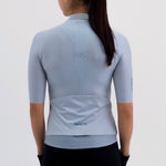 CAMISA CICLISMO MANGA CORTA LATITUDE GRIS PARA MUJER