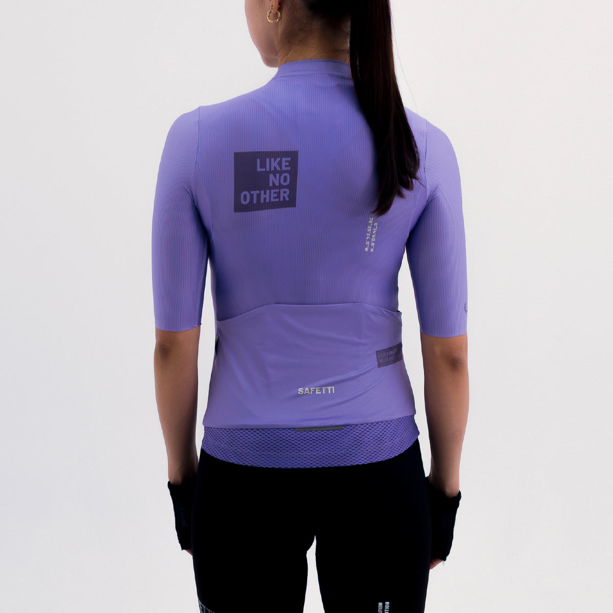 CAMISA CICLISMO MANGA CORTA UVA PARA MUJER