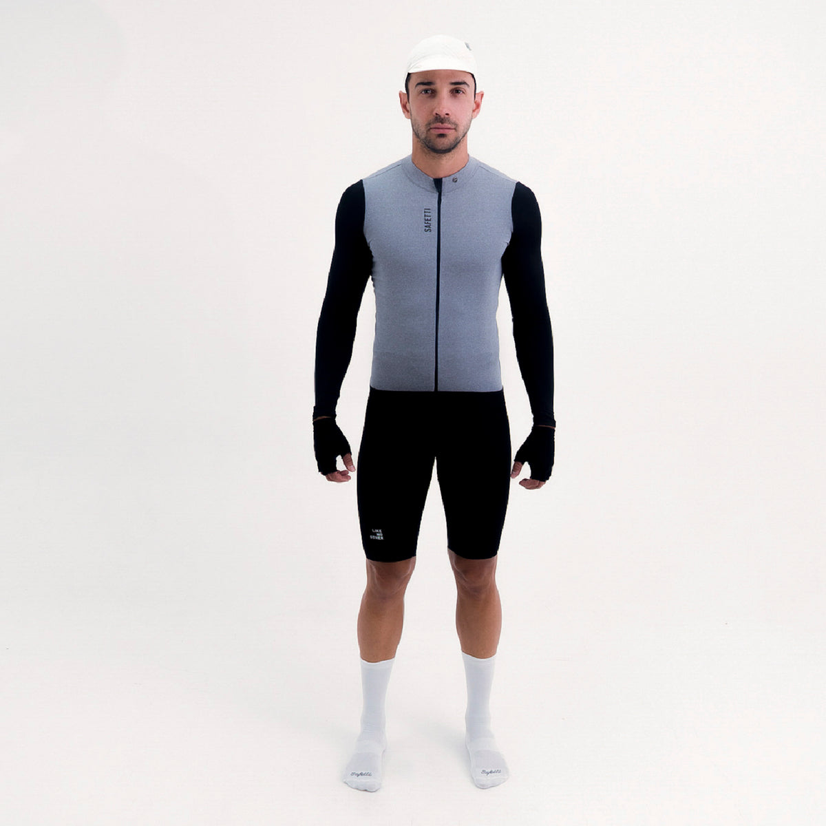 CAMISA CICLISMO MANGA LARGA CLIMATE GRIS PARA HOMBRE