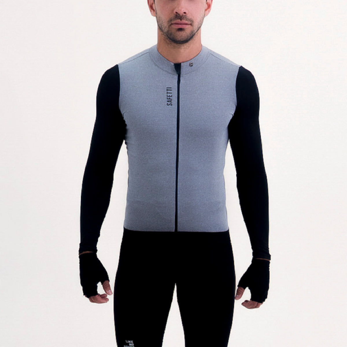 CAMISA CICLISMO MANGA LARGA CLIMATE GRIS PARA HOMBRE