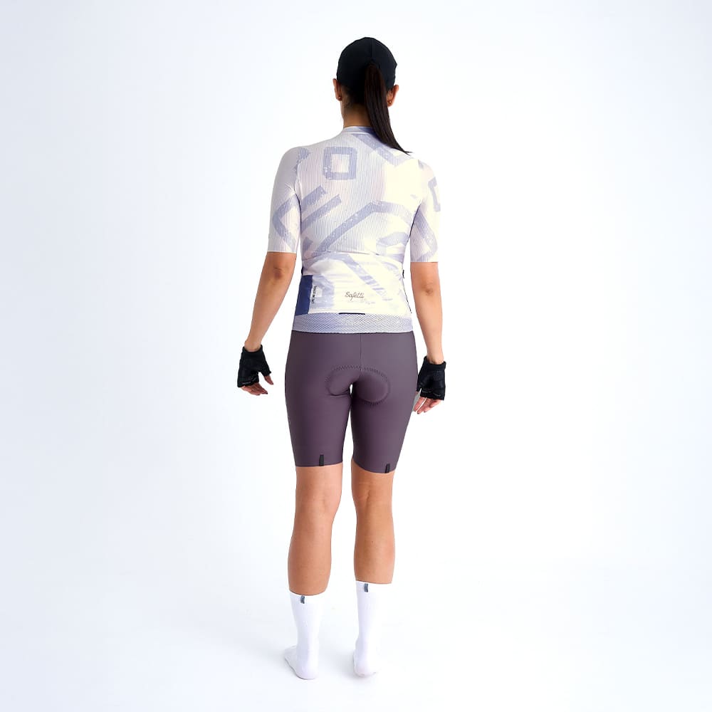 CAMISA CICLISMO MANGA CORTA ENGRAVED GRIT PARA MUJER