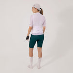 CAMISA CICLISMO MANGA CORTA ESSENTIAL WHITE PARA MUJER