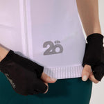 CAMISA CICLISMO MANGA CORTA ESSENTIAL WHITE PARA MUJER