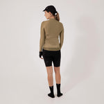 CAMISA CICLISMO MANGA LARGA ESSENTIAL GOLD PARA MUJER