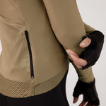 CAMISA CICLISMO MANGA LARGA ESSENTIAL GOLD PARA MUJER