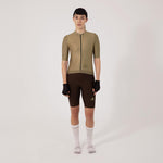 CAMISA CICLISMO MANGA CORTA ESSENTIAL GOLD PARA MUJER