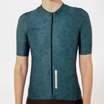 CAMISA CICLISMO MANGA CORTA CLASSIC PARTS ESMERALDA PARA MUJER