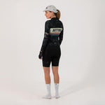 CAMISA CICLISMO MANGA LARGA RETIRO 2025 BLACK PARA MUJER