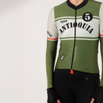 CAMISA CICLISMO MANGA LARGA ANTIOQUIA PARA MUJER