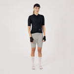 CAMISA CICLISMO MANGA CORTA ESSENTIAL BLACK PARA MUJER