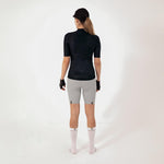 CAMISA CICLISMO MANGA CORTA ESSENTIAL BLACK PARA MUJER