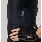 CAMISA CICLISMO MANGA CORTA ESSENTIAL BLACK PARA MUJER