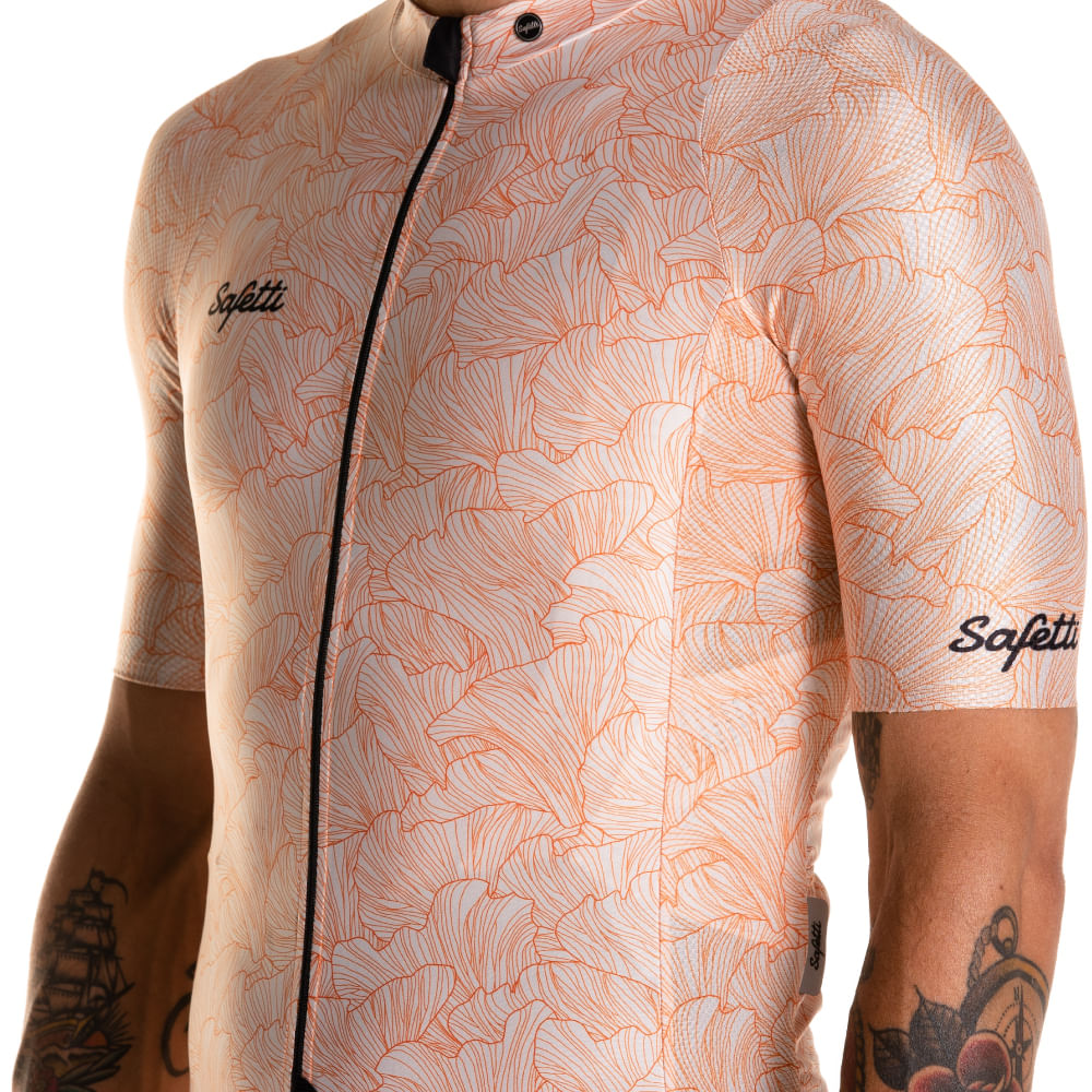 CAMISA CICLISMO MANGA CORTA FOGLIAME MANDORLA PARA HOMBRE