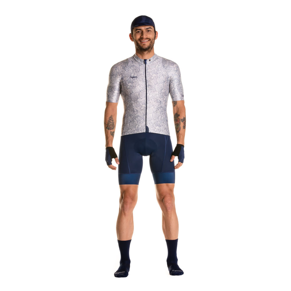 CAMISA CICLISMO MANGA CORTA FOGLIAME MANDORLA PARA HOMBRE