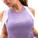 CAMISA INTERIOR CICLISMO MANGA SISA PLUM CIRUELA PARA MUJER