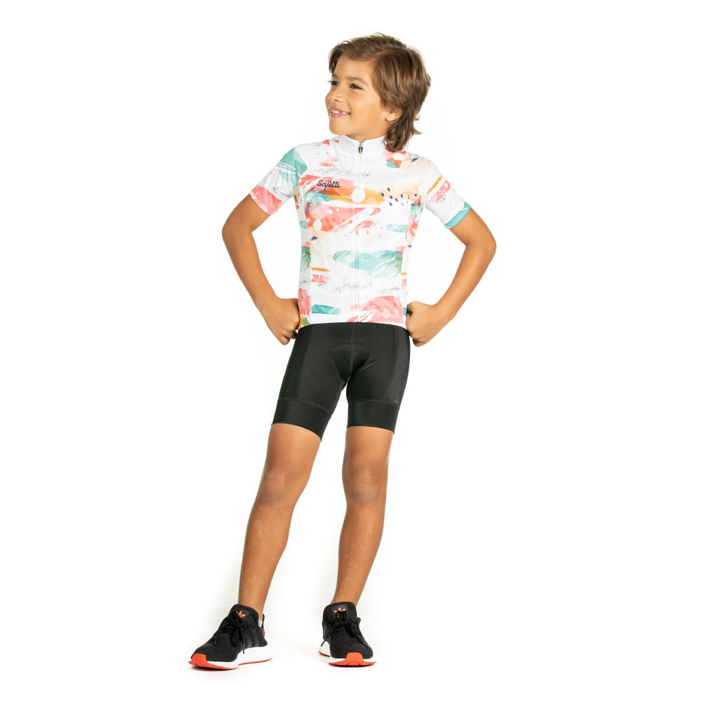 CAMISA CICLISMO MANGA CORTA SPAZIALE JUNIOR PARA NIÑOS