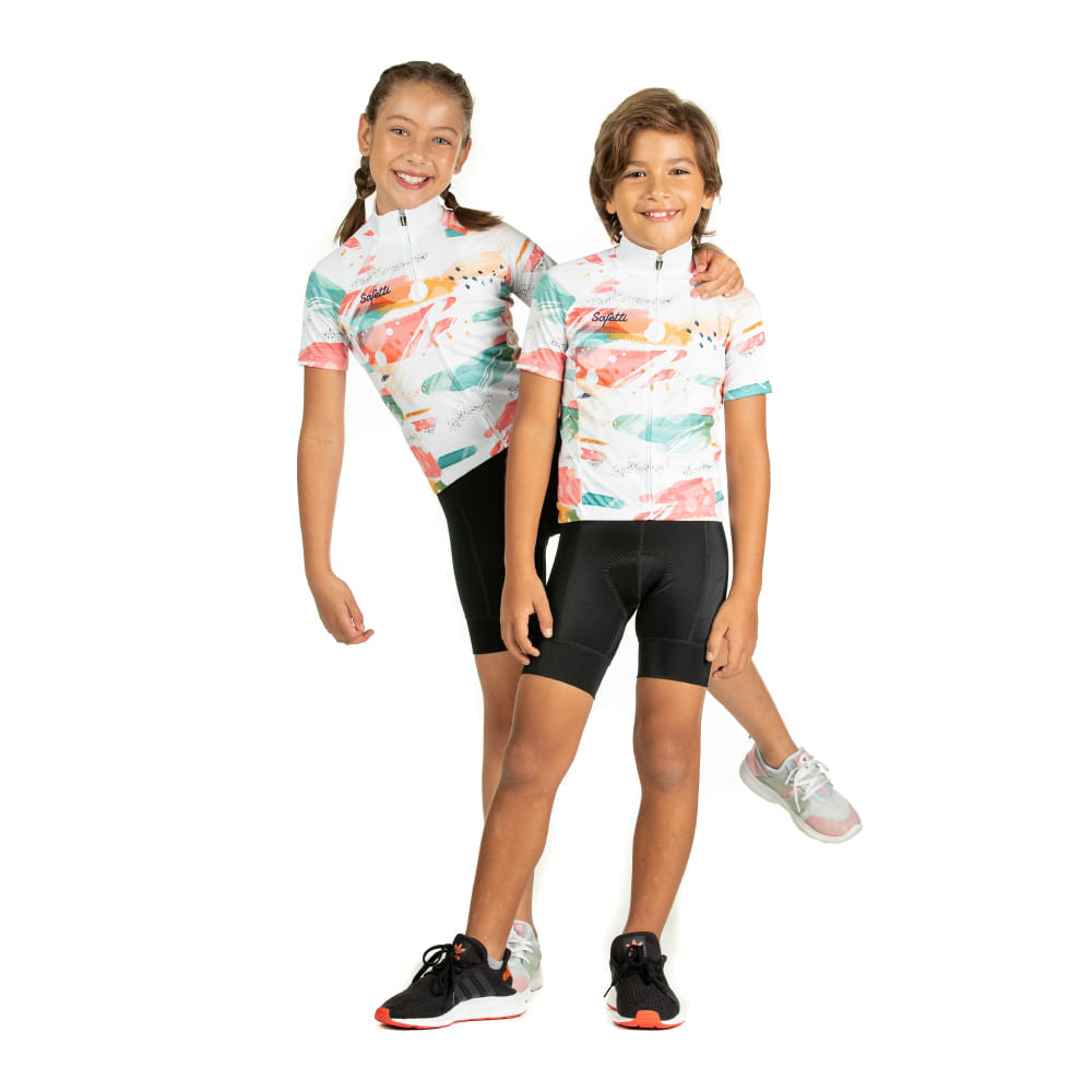 CAMISA CICLISMO MANGA CORTA SPAZIALE JUNIOR PARA NIÑOS