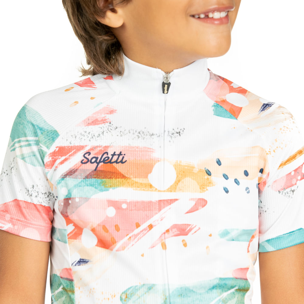 CAMISA CICLISMO MANGA CORTA SPAZIALE JUNIOR PARA NIÑOS