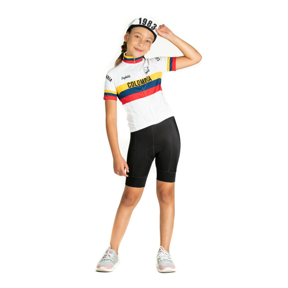 CAMISA CICLISMO MANGA CORTA SPAZIALE JUNIOR PARA NIÑOS