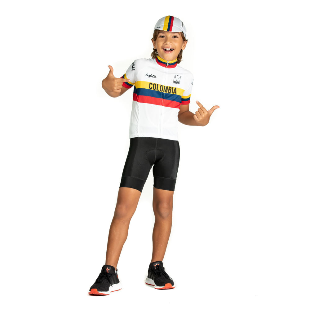 CAMISA CICLISMO MANGA CORTA SPAZIALE JUNIOR PARA NIÑOS