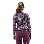 CAMISA CICLISMO MANGA LARGA TIDE CIRUELA PARA MUJER