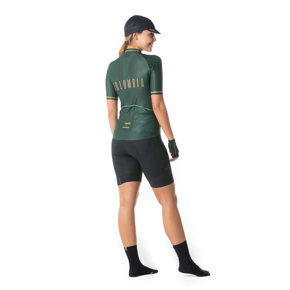 CAMISA CICLISMO COLOMBIA 3,6 MTS PARA MUJER