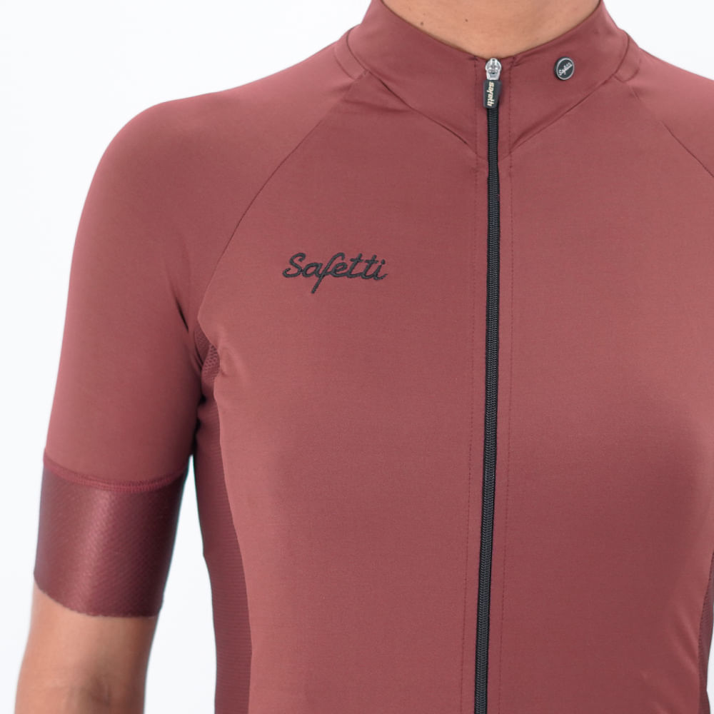 CAMISA CICLISMO BASIC COCOA PARA MUJER