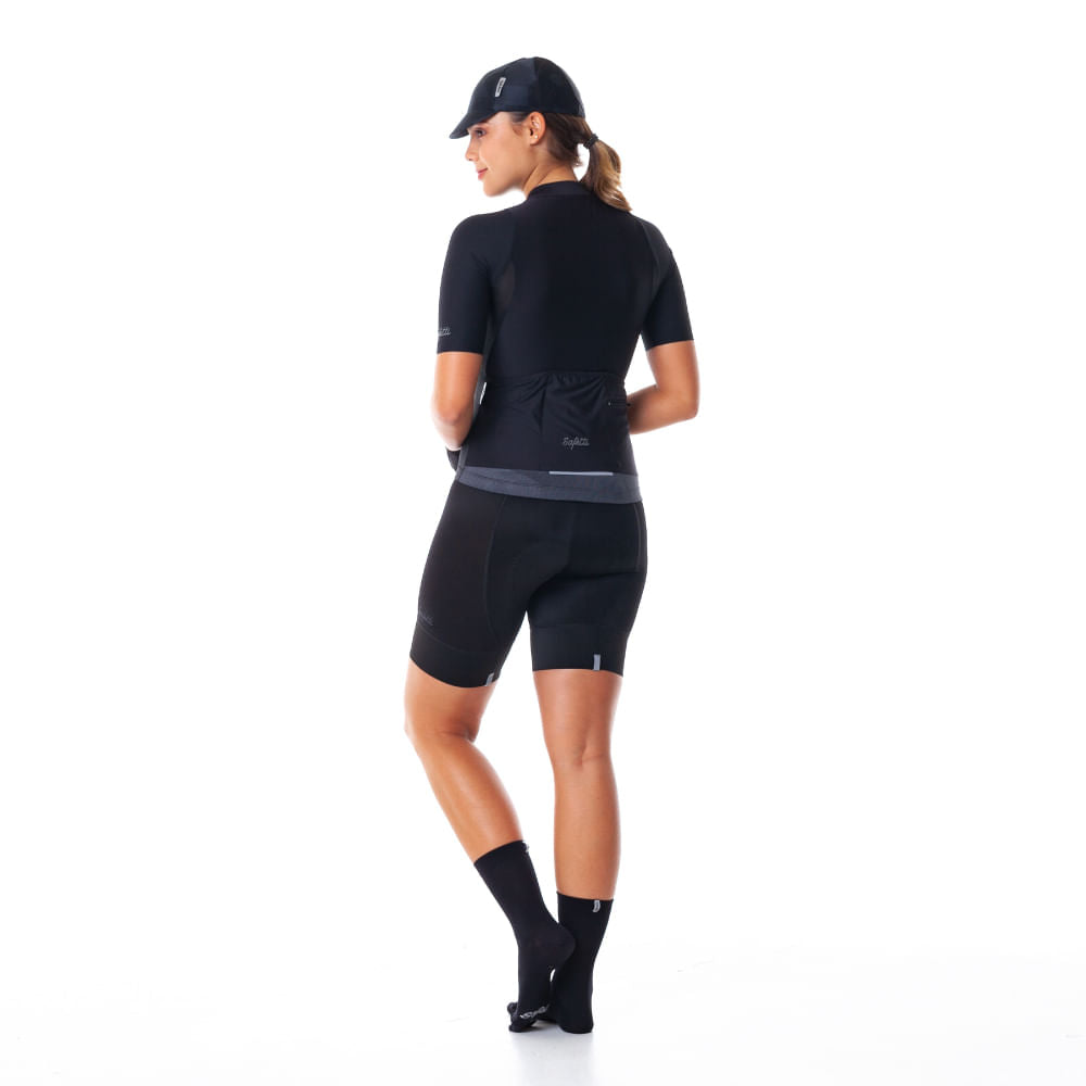 CAMISA CICLISMO VERONA NERO PARA MUJER