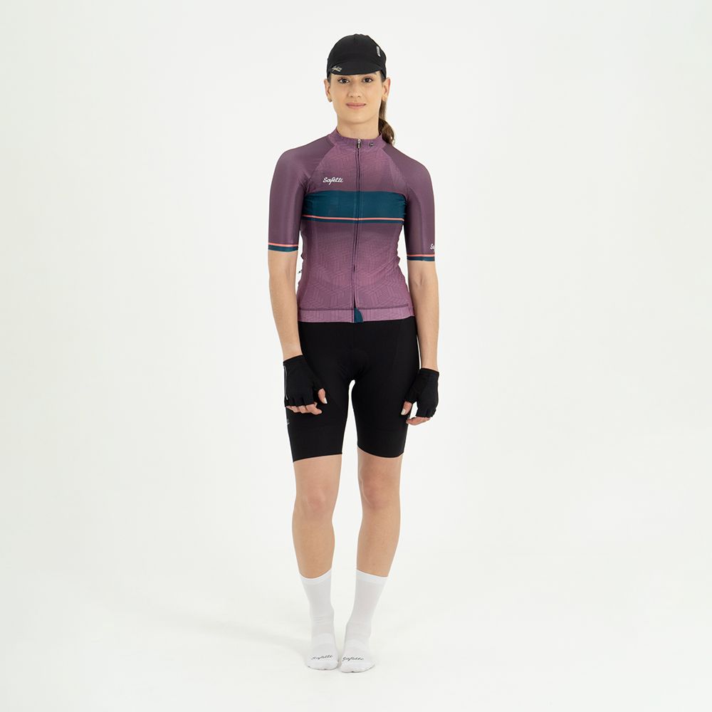 CAMISA CICLISMO MANGA CORTA DE RONDE PARA MUJER