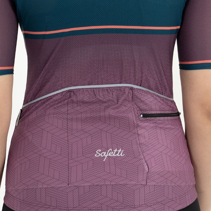 CAMISA CICLISMO MANGA CORTA DE RONDE PARA MUJER