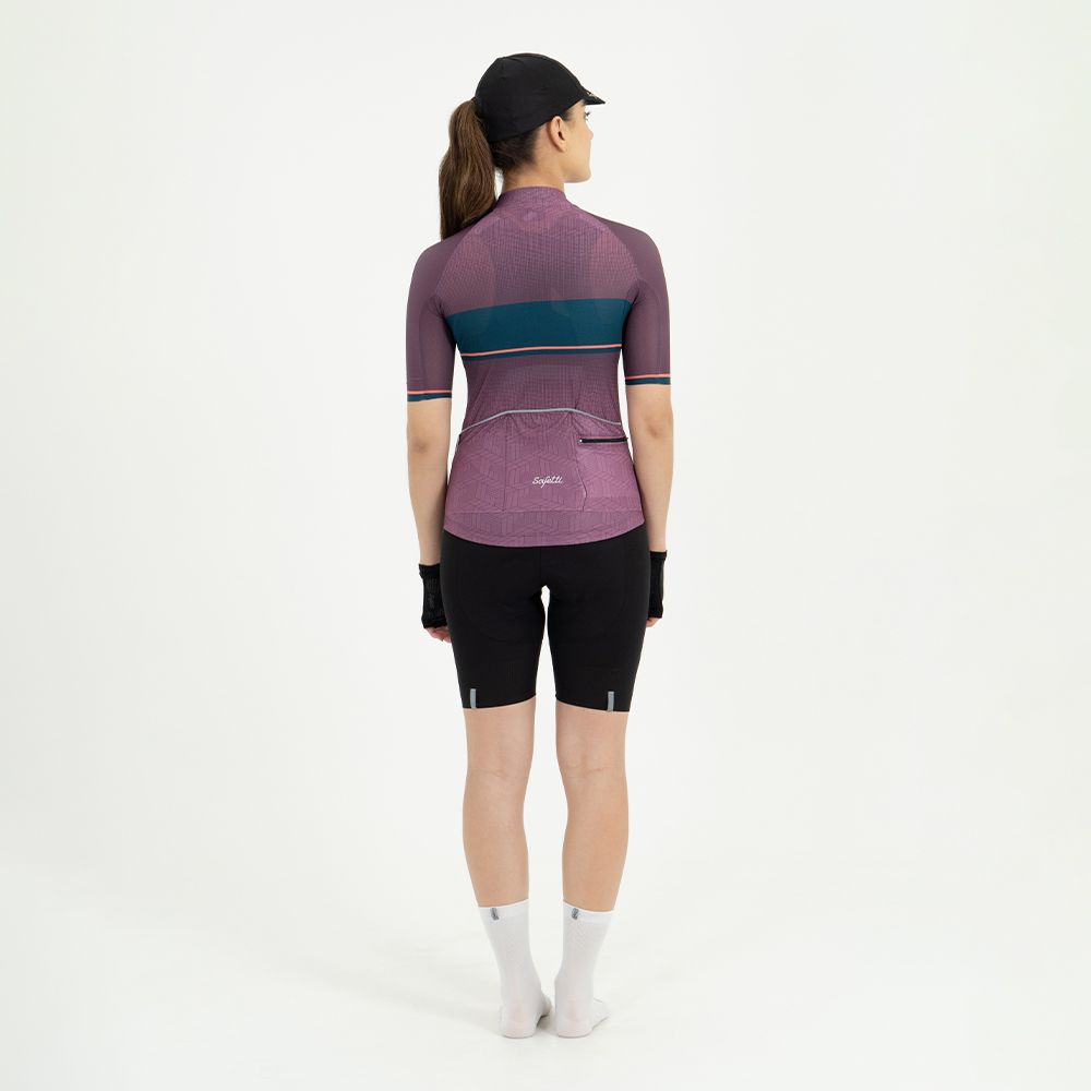 CAMISA CICLISMO MANGA CORTA DE RONDE PARA MUJER