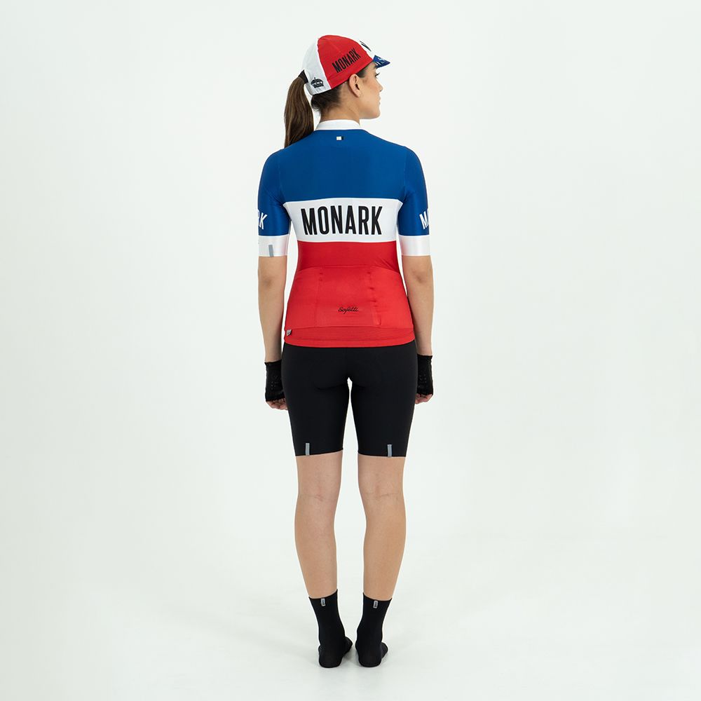 CAMISA CICLISMO MANGA CORTA MONARK PARA MUJER