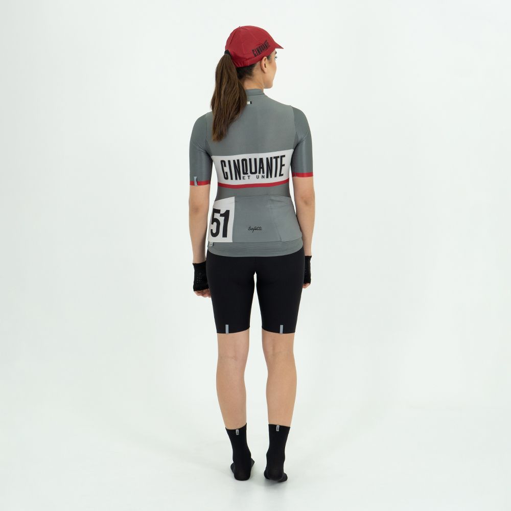 CAMISA CICLISMO MANGA CORTA DORSAL 51 PARA MUJER