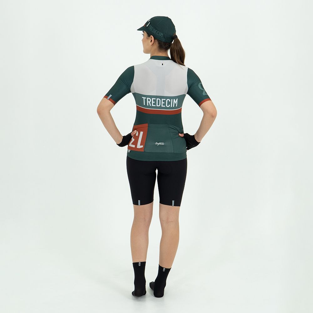 CAMISA CICLISMO MANGA CORTA TREDECIM PARA MUJER