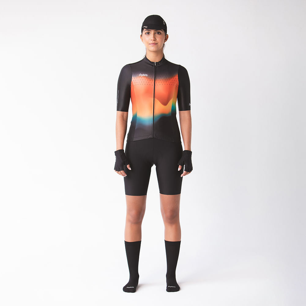 CAMISA CICLISMO MANGA CORTA BOREAL PARA MUJER