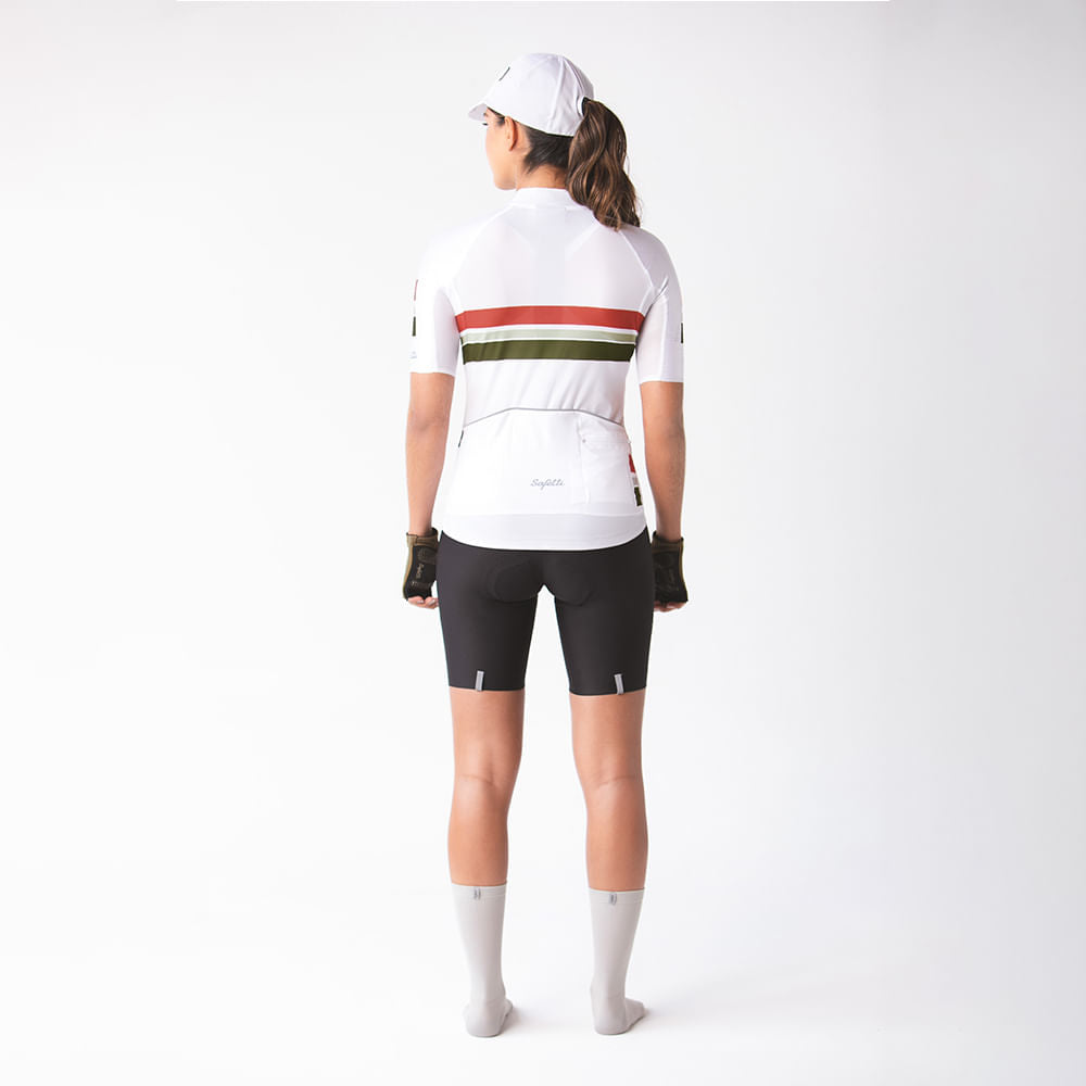 CAMISA CICLISMO MANGA CORTA COOLNESS OLIVE PARA MUJER