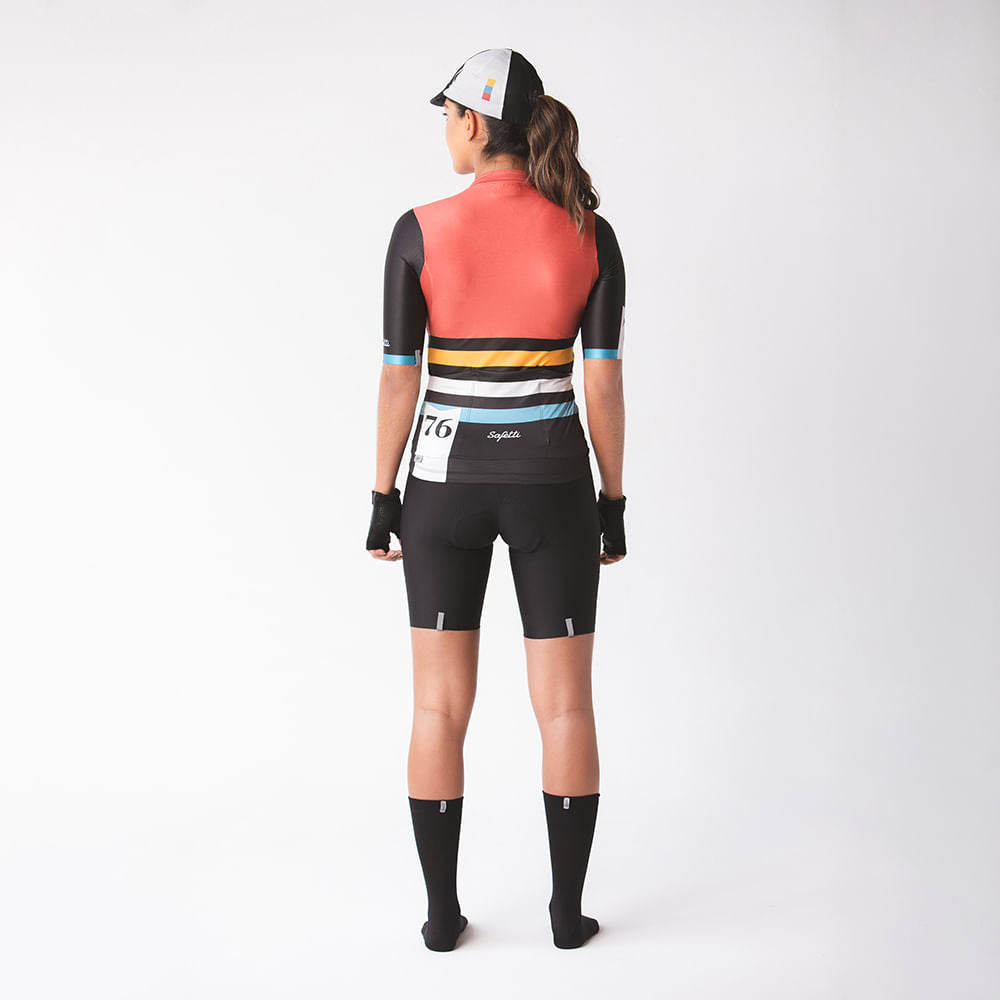 CAMISA CICLISMO MANGA CORTA LEGACY 76 PARA MUJER