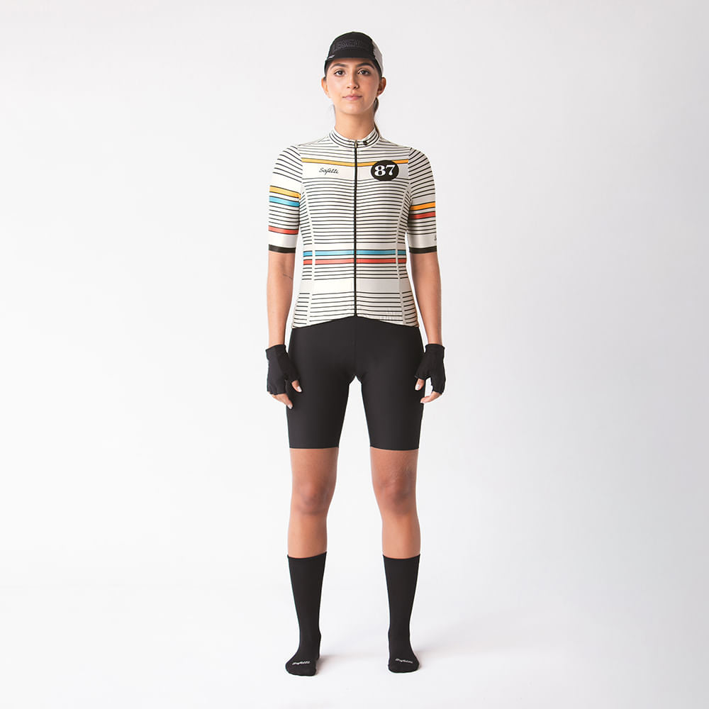 CAMISA CICLISMO MANGA CORTA LEGACY 87 PARA MUJER