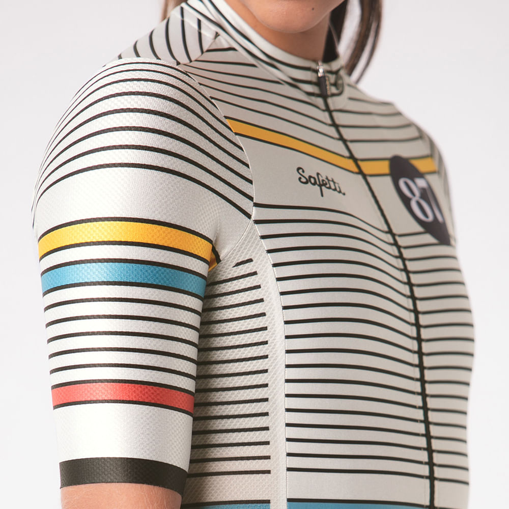 CAMISA CICLISMO MANGA CORTA LEGACY 87 PARA MUJER