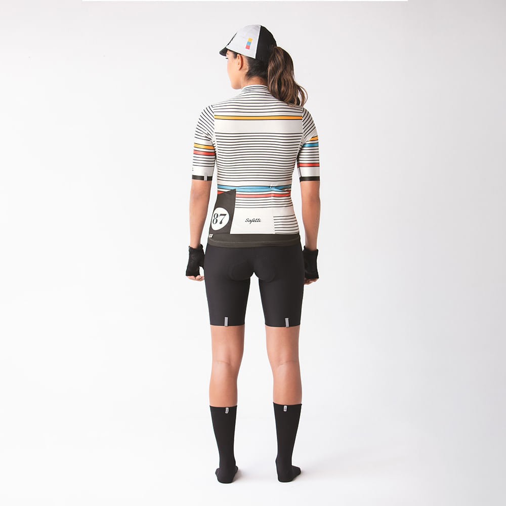 CAMISA CICLISMO MANGA CORTA LEGACY 87 PARA MUJER