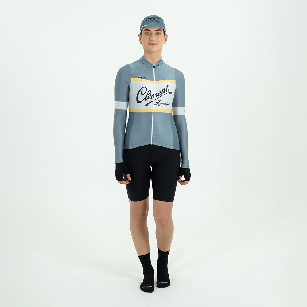 CAMISA CICLISMO MANGA LARGA CLEMENT PARA MUJER