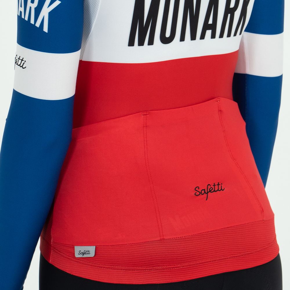 CAMISA CICLISMO MANGA LARGA MONARK PARA MUJER