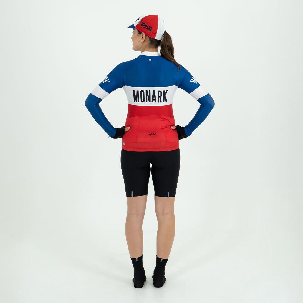 CAMISA CICLISMO MANGA LARGA MONARK PARA MUJER