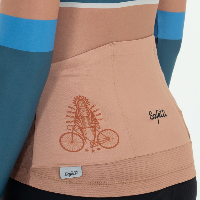 CAMISA CICLISMO MANGA LARGA MADONNA PARA MUJER