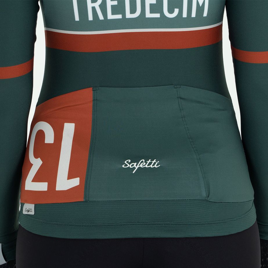 CAMISA CICLISMO MANGA LARGA TREDECIM PARA MUJER